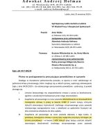 2019-09-25 Stanowisko procesowe 1/2 2019-09-25 Stanowisko procesowe 1/2